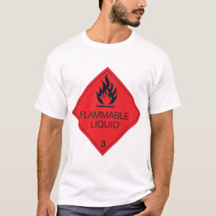 Flammable Liquid Mens T-Shirt
