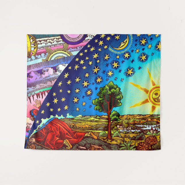Flammarion Dome Tapestry (Front (Horizontal))