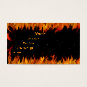 Flammen am Sternenhimmel