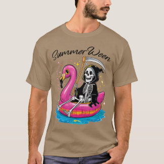 Flamngo Ghost Flamingoween 1 1 1 1 1 1 1 1 1 1 1 1 T-Shirt