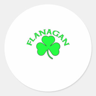 Flanagan Classic Round Sticker