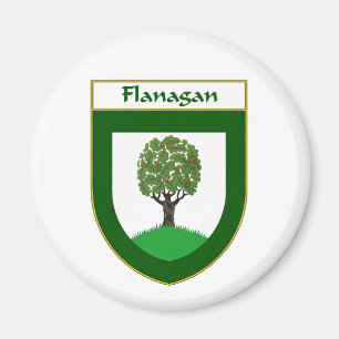 Flanagan Coat of Arms/Family Crest Magnet