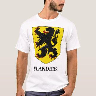 Flanders Coat of Arms Heraldic Lion T-Shirt