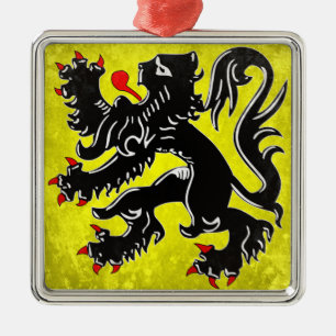 Flanders Metal Tree Decoration