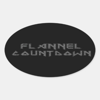 Flannel Countdown Sticker Set