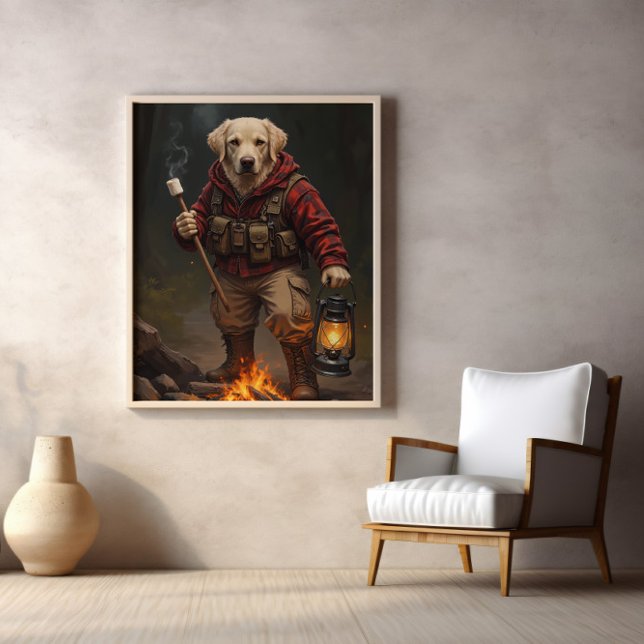 Flannel Fireside Fun With Fetch Poster (Creator Uploaded)