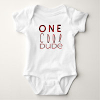 Flannel One Cool Dude | First Birthday
