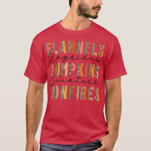 Flannels Hayrides Pumpkins Sweaters Bonfires Retro