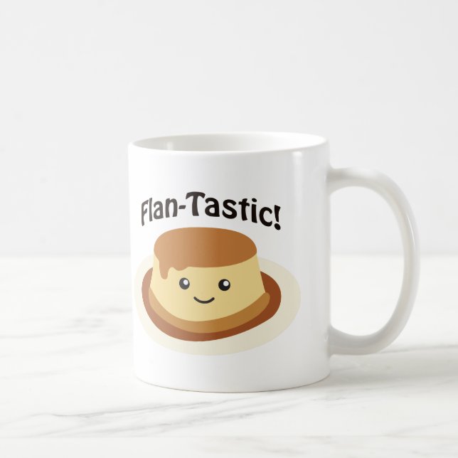 Flantastic! Cute flan Coffee Mug (Right)