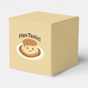 Flantastic! Cute flan Favour Box