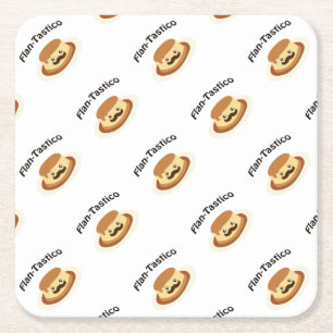 Flantastico Square Paper Coaster
