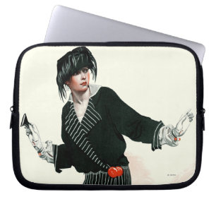 Flapper and Roadster Laptop Sleeve