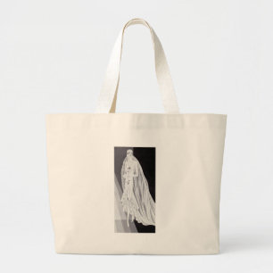 Flapper Bride Large Tote Bag