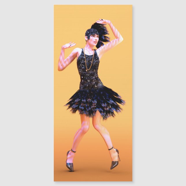 Flapper Dancing Vintage (Front)