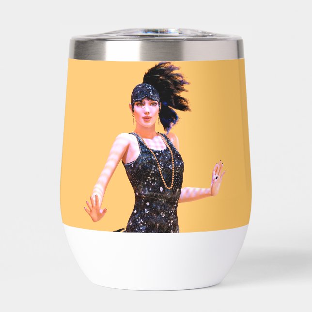 Flapper Dancing Vintage (Front)