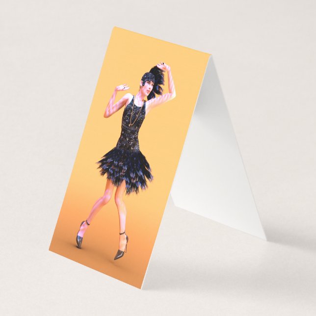Flapper Dancing Vintage (Front)