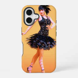 Flapper Dancing Vintage iPhone 16 Case