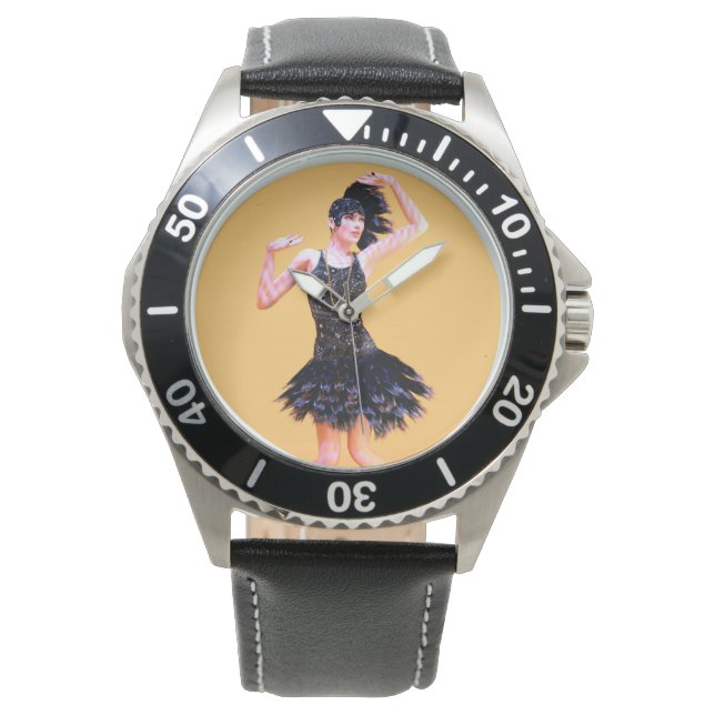 Flapper Dancing Vintage Watch (Front)