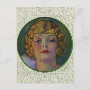 Flapper  Girl Postcard
