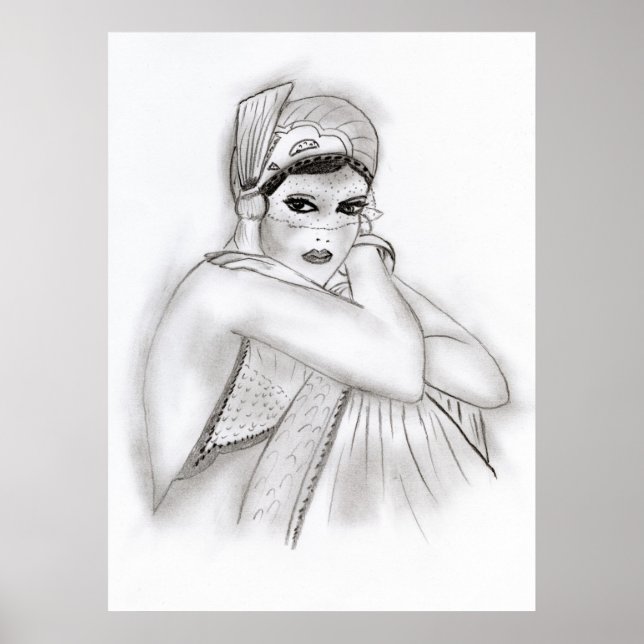 Flapper Girl Poster (Front)