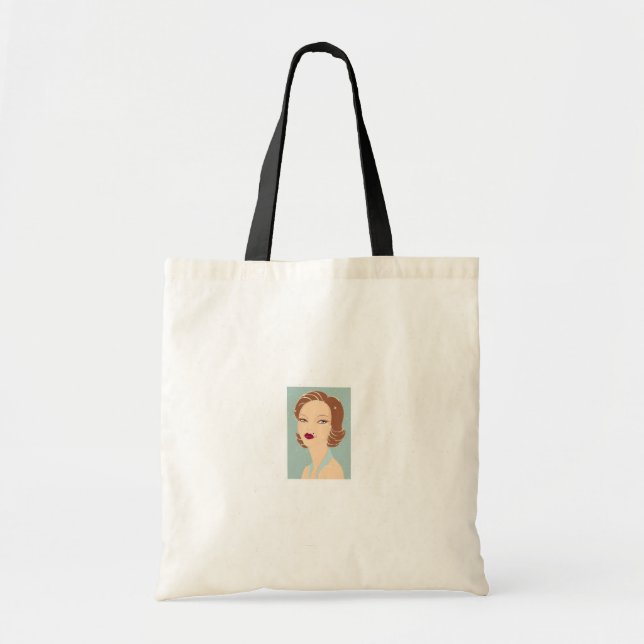 Flapper Girl Tote Bag (Front)