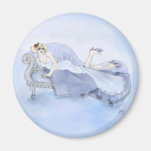 Flapper in Blue Magnet