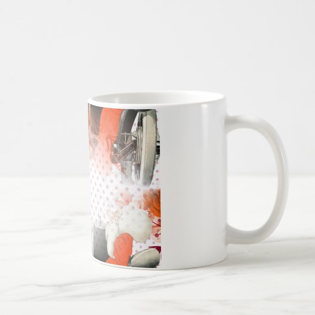 flapper polkadots coffee mug (Right)