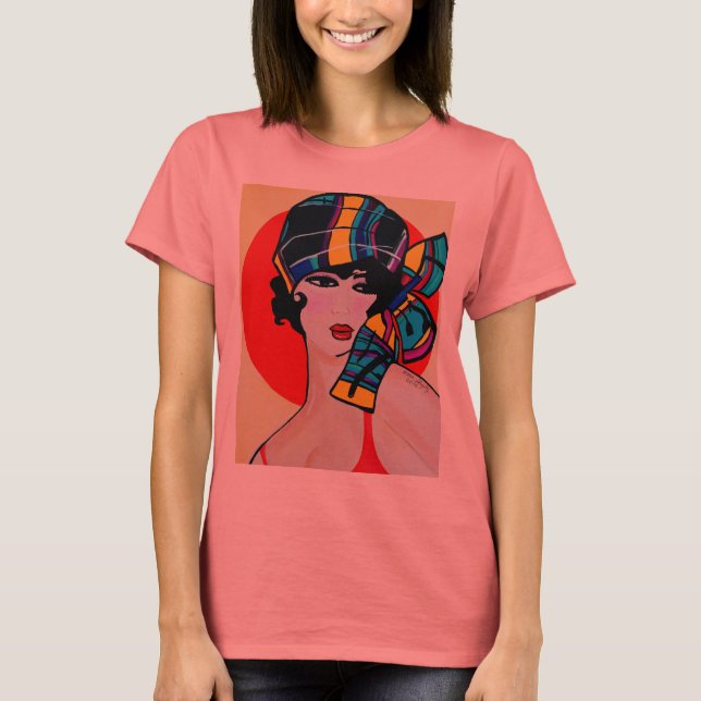 flapper with hat T-Shirt (Front)