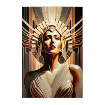 Flapper woman, Art deco series, Vol 4