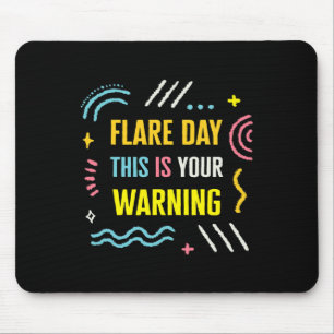 Flare Day Complex Regional Pain Syndrome Awareness Mouse Mat