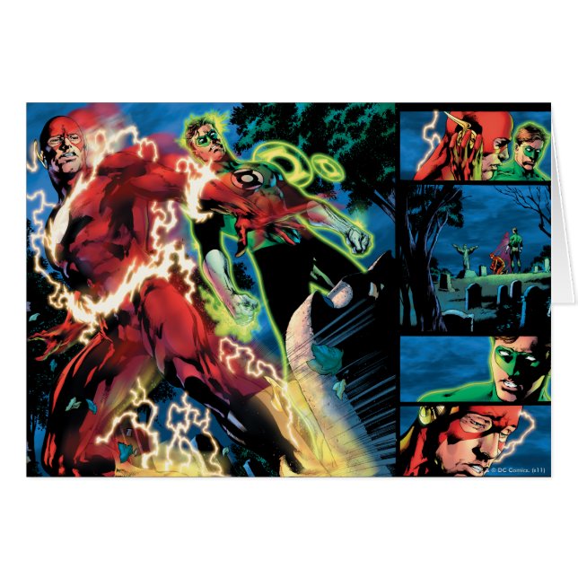 Flash and Green Lantern Panel (Front Horizontal)