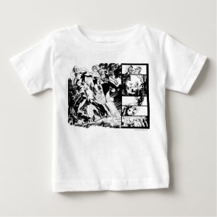 Flash and Green Lantern Panel 2 Baby T-Shirt