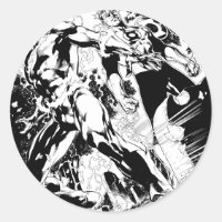 Flash and Green Lantern Panel 2