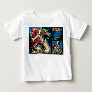 Flash and Green Lantern Panel Baby T-Shirt