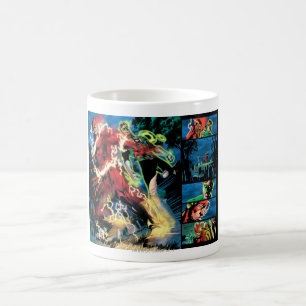 Flash and Green Lantern Panel Coffee Mug