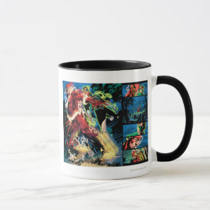 Flash and Green Lantern Panel Mug