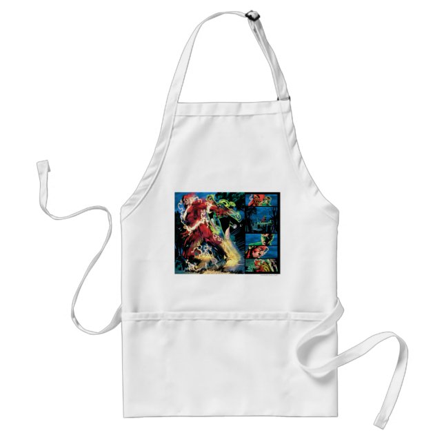 Flash and Green Lantern Panel Standard Apron (Front)
