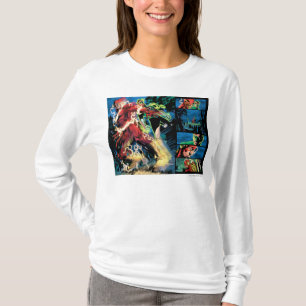 Flash and Green Lantern Panel T-Shirt