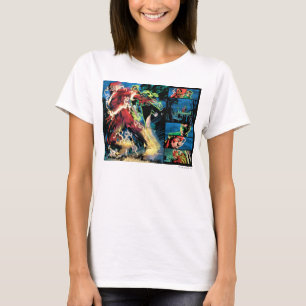 Flash and Green Lantern Panel T-Shirt
