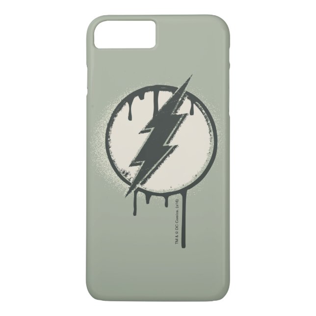 Flash Bolt Paint Grunge Case-Mate iPhone Case (Back)