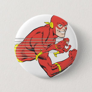 Flash Bust View 6 Cm Round Badge