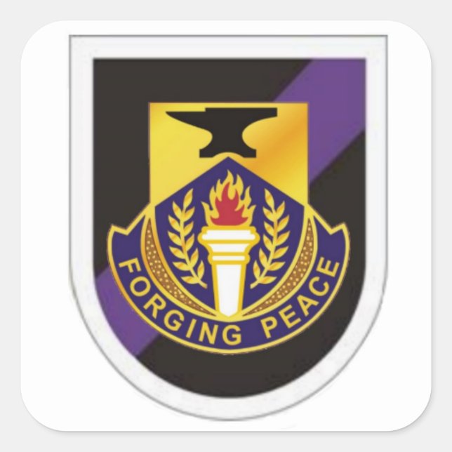 FLASH/DUI 412TH CIVIL AFFAIRS BATTALION STICKERS (Front)