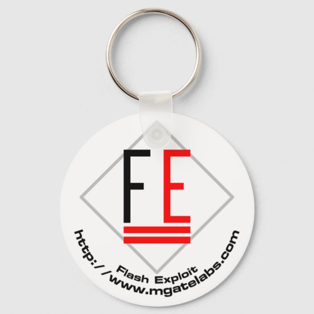 Flash Exploit Key Ring (Front)