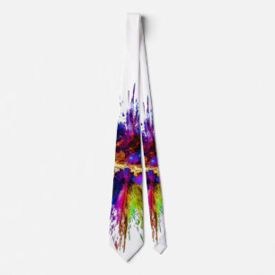 "Flash Feathers" Tie
