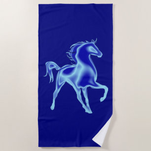Flash Horse Beach Towel