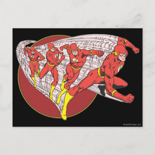 Flash In Motion Postcard