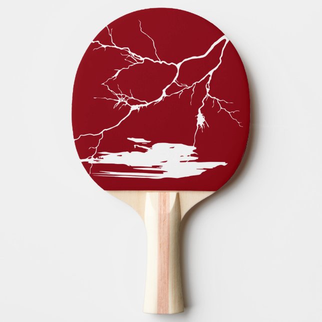 Flash in the night ping pong paddle (Front)