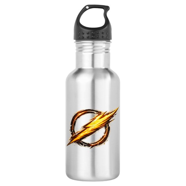 Flash inspired logo  710 ml water bottle (Front)