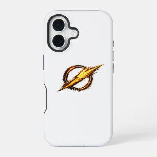 Flash inspired logo iPhone 16 case