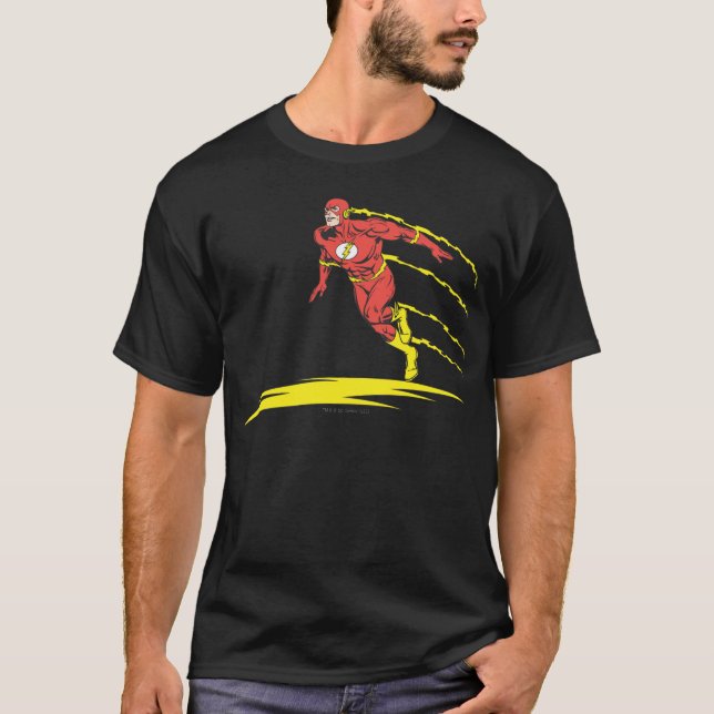 Flash Leaps Left T-Shirt (Front)
